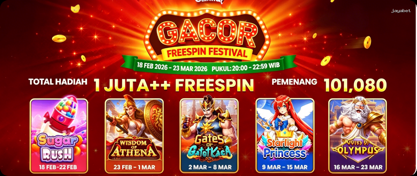 Login jayabet Sekarang Bonus Melimpah